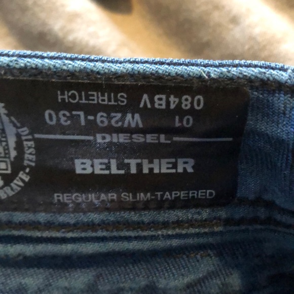 Diesel man jeans Belther style . never worn - Picture 5 of 7